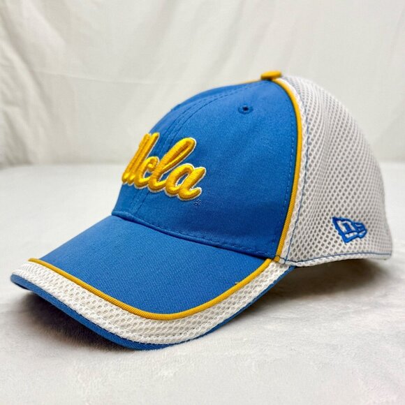 New Era Official UCLA Licensed Size Medium/Large Baseball Cap Hat Blue White - Picture 6 of 11